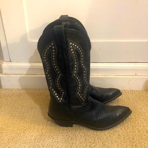 Genuine leather women Laredo cowboy boots size 10
